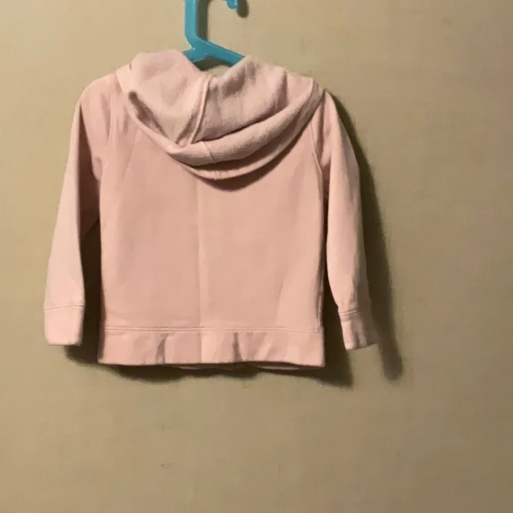 Old Navy Pink Zip-Up Hoodie Sweatshirt